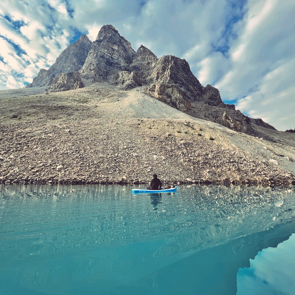Slowwaterdrift's tweet image. #paddleboarding #fishing #banffnationalpark