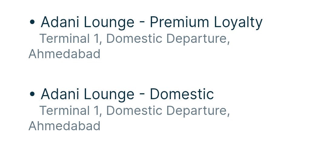 SartanparaYash's tweet image. Just putting out the new Apps and Websites for Lounge access since DF is gone.

Adani - loungeone.ai
Also accessible via AdaniOne app

GMR - lms.hoi.in

TFS - loungeaccess.travelfoodservices.com

Have to juggle between different providers for now. And i see…