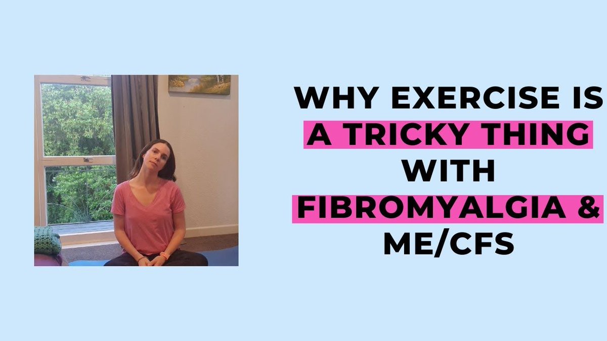 "The Complexity of Exercise with fibromyalgia and me/cfs" is a video by Melissa Reynolds where she explores the often misunderstood challenges of incorporating exercise into life with chronic conditions like fibromyalgia, ME/CFS &amp; hypermobility. buff.ly/iqGsEeP