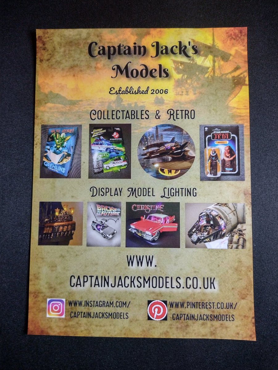 CaptainJModels's tweet image. Brand new light kit now available for the Revell 06787 N-1 Starfighter as featured in The Mandalorian.
Check out the light kit and project build video at captainjacksmodels.co.uk

#revellstarwars #revellmodelkits #n1starfighter #themandalorian #mandalorian #captainjacksmodels