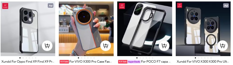 AliProdcuts's tweet image. Choose Your Favorite Mobile Back Cover!
Find stylish and protective phone cases that match your vibe.
📱 Click now and pick the perfect cover
 for your phone! - alli.pub/7ar8wf
#SmartHome  
#CoolTech  
#DealsUnder50  
#USTech  
#USADeals