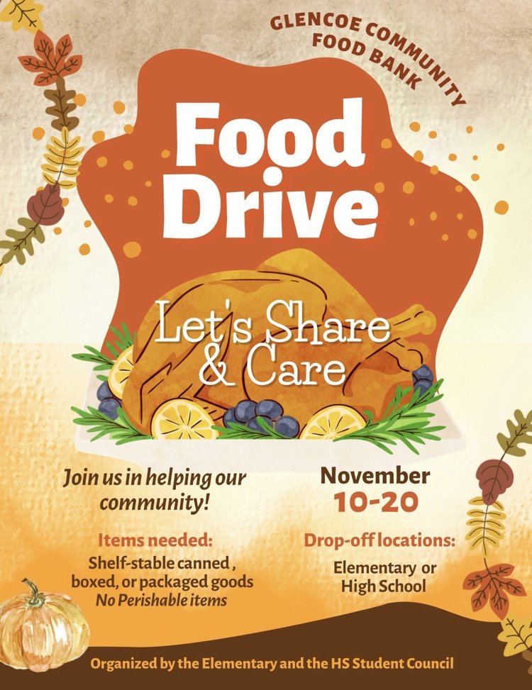 Food Drive: join us in helping our community