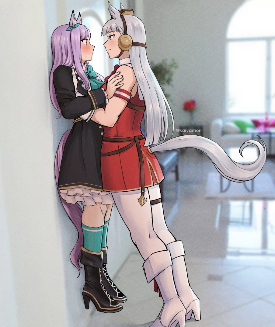 kaiyamon's tweet image. height difference #gorumaku