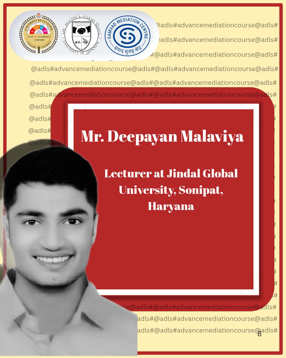 ADR, Drafting and Literary Society tweet media