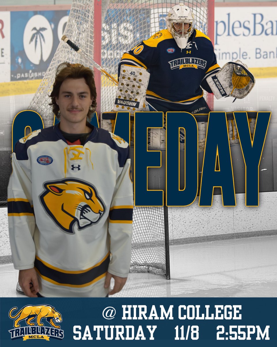 GAME DAY!

Men’s Ice Hockey is on the road, traveling to Hiram College to take on the Terriers today at 2:55 p.m.

Video: athletics.mcla.edu/links/9vmfyl
Live Stats: athletics.mcla.edu/links/8q46ki