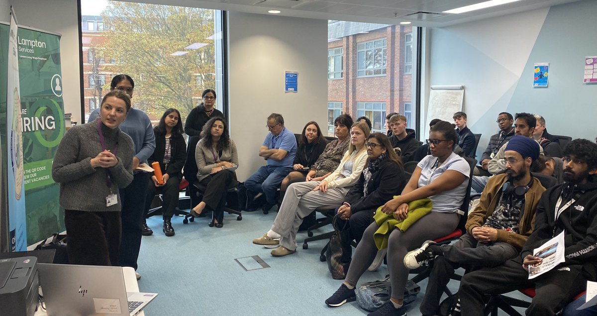 Kicking off #GreenCareers Week with care experienced young people! 🌱 

20+ West Thames College students explored green sector jobs at Hounslow Library! 🙌 #

CareLeavers #Hounslow #CareerOpportunities <a href="/Cllrsamiach/">Samia Chaudhary</a>