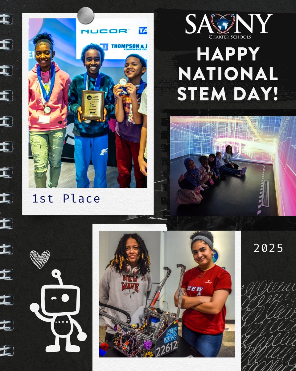 csasyracuse's tweet photo. Happy #NationalSTEMDay! π¬π‘ At #CSASCS, our #CSASAtoms explore, experiment, and innovate every day β building the skills to shape the future. πβοΈ #STEMeducation
@CharterEmpire https://t.co/PjwLSfW2Co
