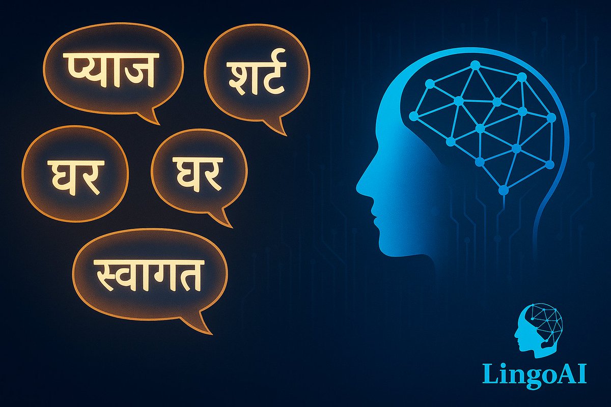 LingoAIHindi's tweet image. Today’s reminder: Language isn’t just words , it’s identity, tone, context.
When AI learns your dialect, it doesn’t just translate it connects.
At Lingual AI, every Hindi phrase you speak shapes the future of AI understanding. 
#LingualAi #AIforAll #LanguageTech