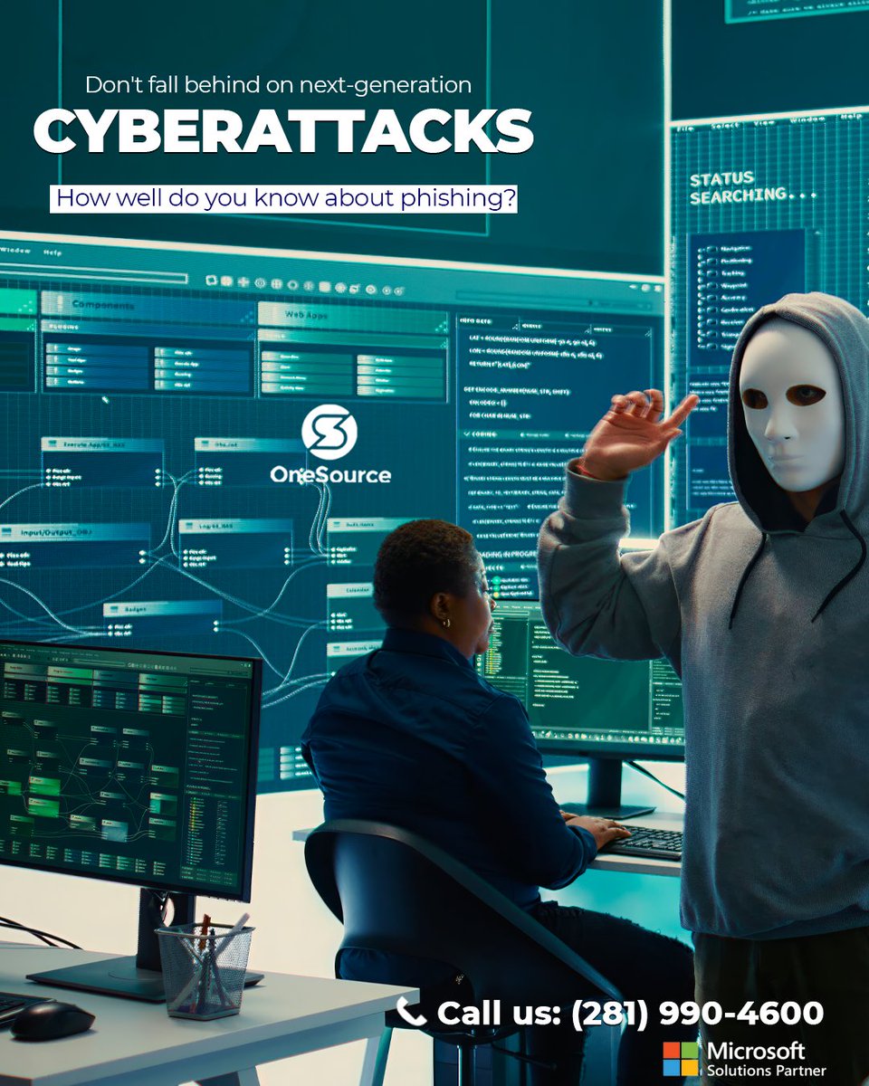 OneSourceCloud's tweet image. In this digital age where technological advancements are happening at breakneck speed, cyberattacks and the resources used by hackers are becoming increasingly sophisticated.

Keeping our knowledge up-to-date is vital to protecting ourselves and our businesses.