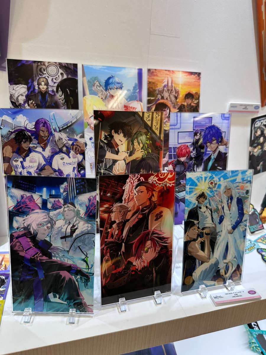#AGF2025
Fate/Grand Order
・CBC2025 ランダム缶バッジ
・CBC2025 ポートレイトコレクション
・CBC2025 クリアファイルセット
・CBC2025 アクリルボード