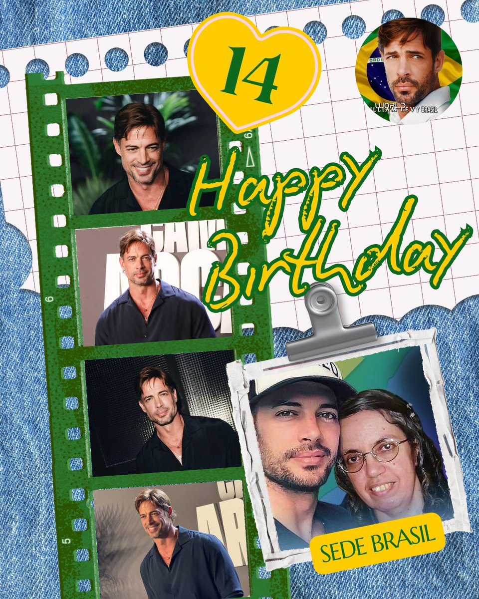 Estamos em festa de aniversário - "14 anos"! Mas a festa é totalmente das #Fãs do nosso querido <a href="/willylevy29/">William Levy</a> Obrigada por permitir acompanhar sua trajetória.  #13AnosDeWLWBrazil  #WilliamLevy #willevy #wlwbrazil #wlwbrazill5 <a href="/RosaBranca12/">Rosa Branca 🌸💙</a>