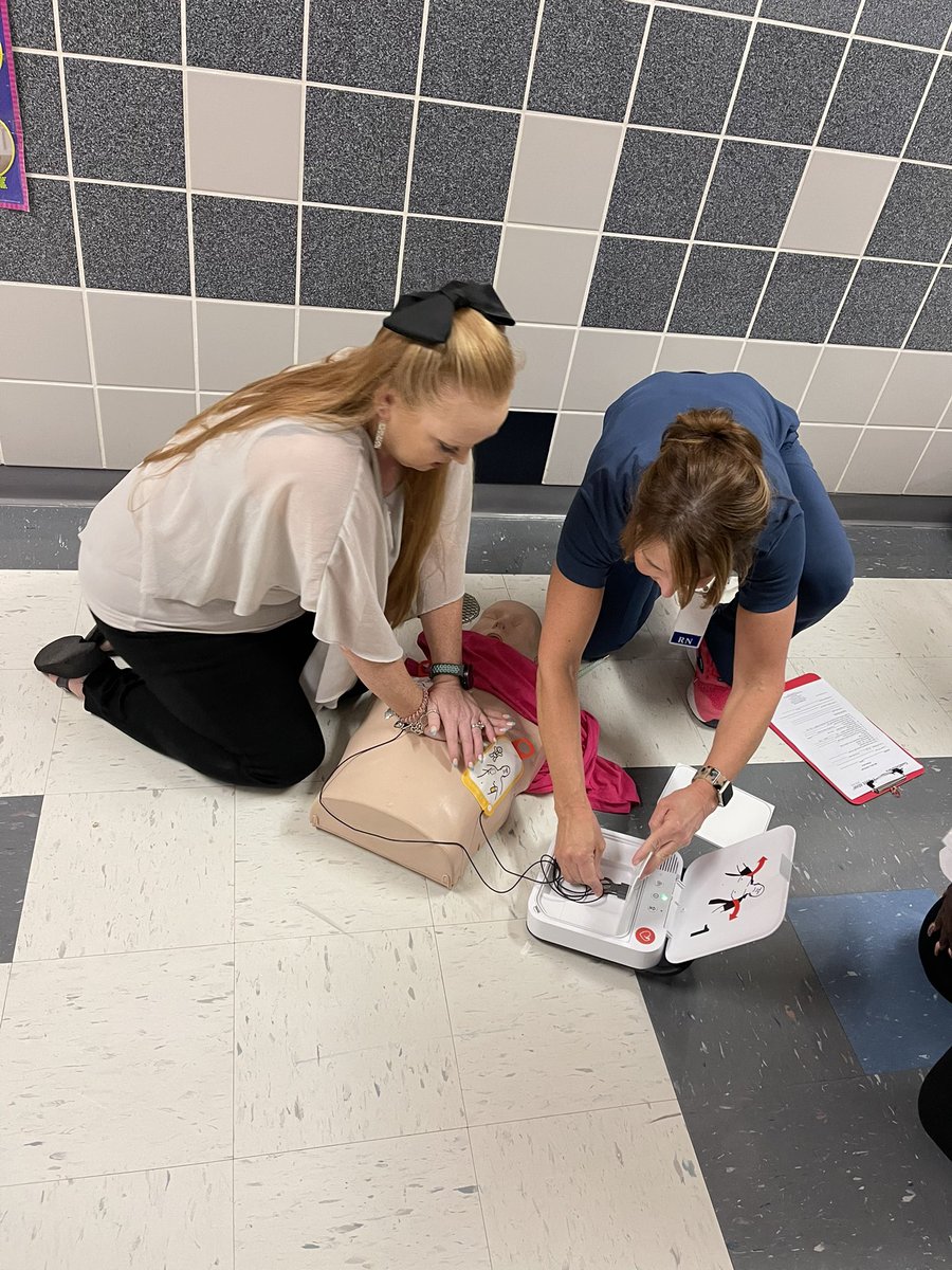 Our “code blue” drill was a success. It’s so important to ensure we know the steps to save a life! <a href="/hebisdpeople/">HEB ISD People</a> <a href="/SouthEulessHEB/">South Euless Elem.</a>