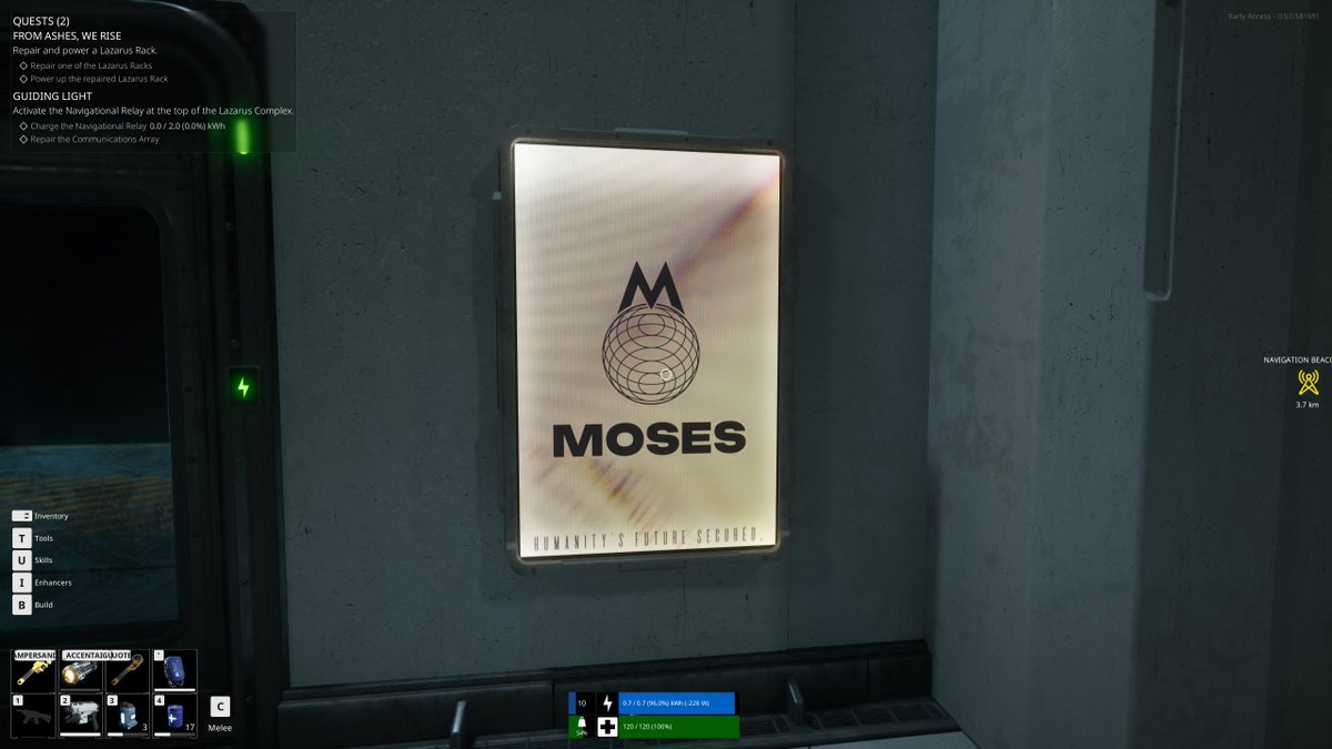 Deez little annoying fellas. Can you spot the bug ??
Aaah the big part of the game where i will spend a ton of time. Moses ?? I know that guy.