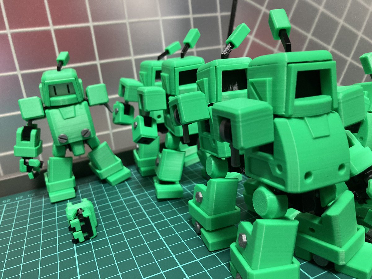 ハァハァ…
い、急げぇ…

#ホビーラウンド33 #ホビラン33