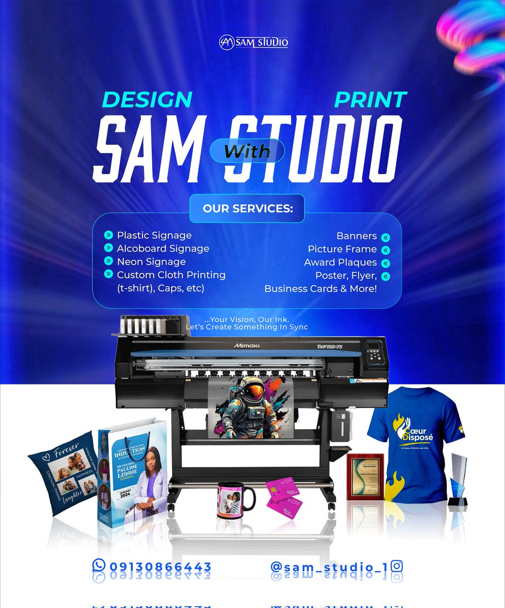 SamStudio_1's tweet image. Design &amp;amp; Print with SamStudio 🤌✨