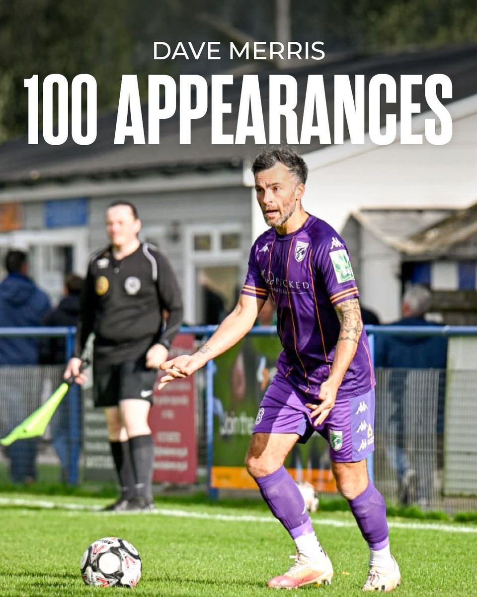 Congratulations to veteran defender Dave Merris, who brings up a century of appearances for the Green Lions today! 💚