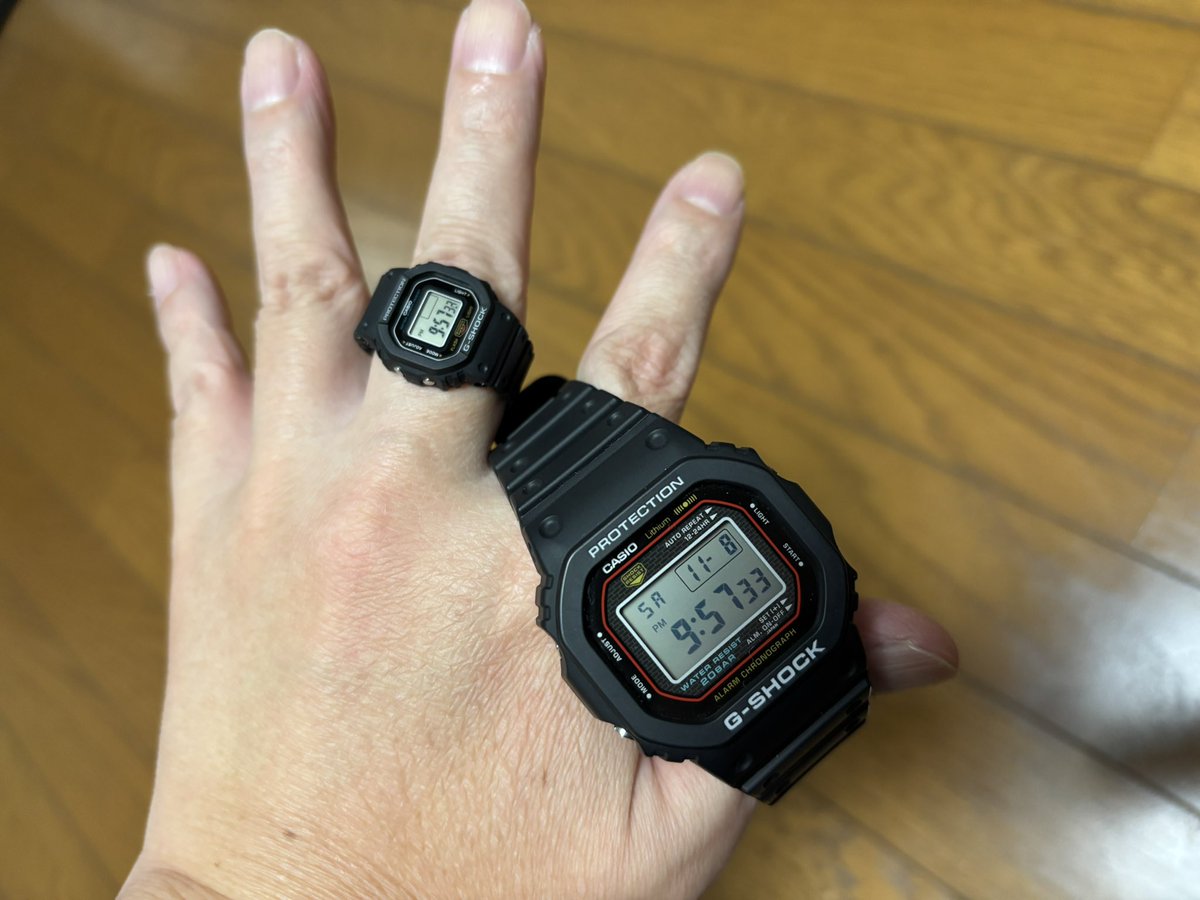kaie4141's tweet photo. G-SHOCK nanoげっとー！
最近のお気に入りG-SHOCKとカシャ📷

#GSHOCKnano https://t.co/P0GZ8fxS2P