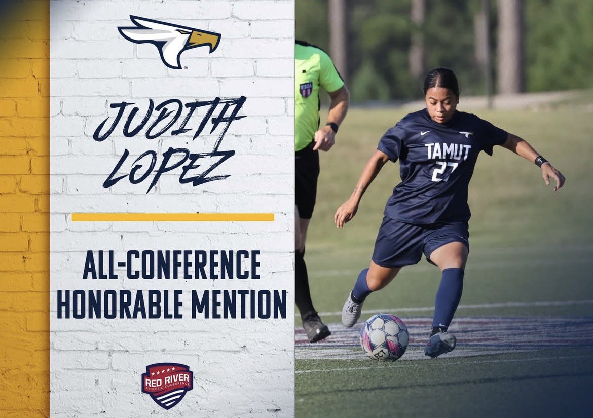 TAMUT_WSOC's tweet image. Honorable Mentions; Judith Lopez and Daniela Peña! Congratulations!💪🏽