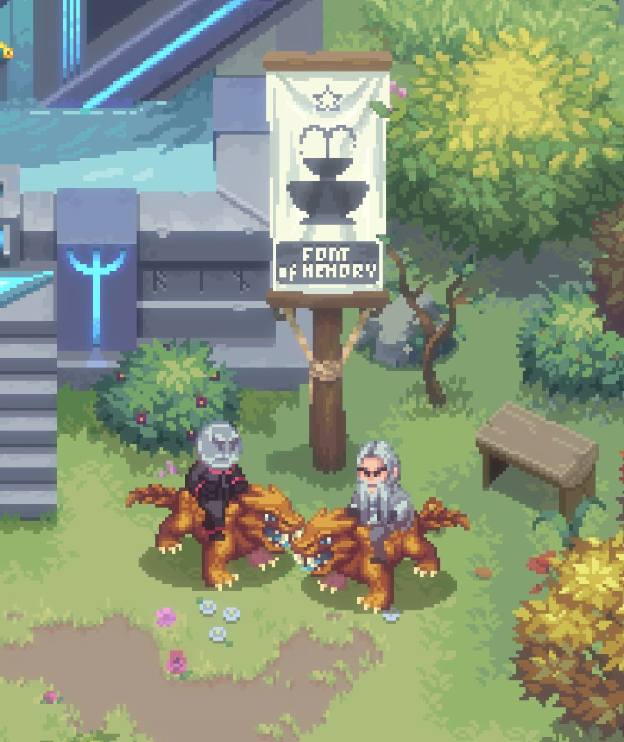 gm from <a href="/RuniverseGame/">The Forgotten Runiverse</a> feat. <a href="/0xAldus/">The Forgotten Man 🧙</a> 

no land pulls in the font of memory but got a new mount