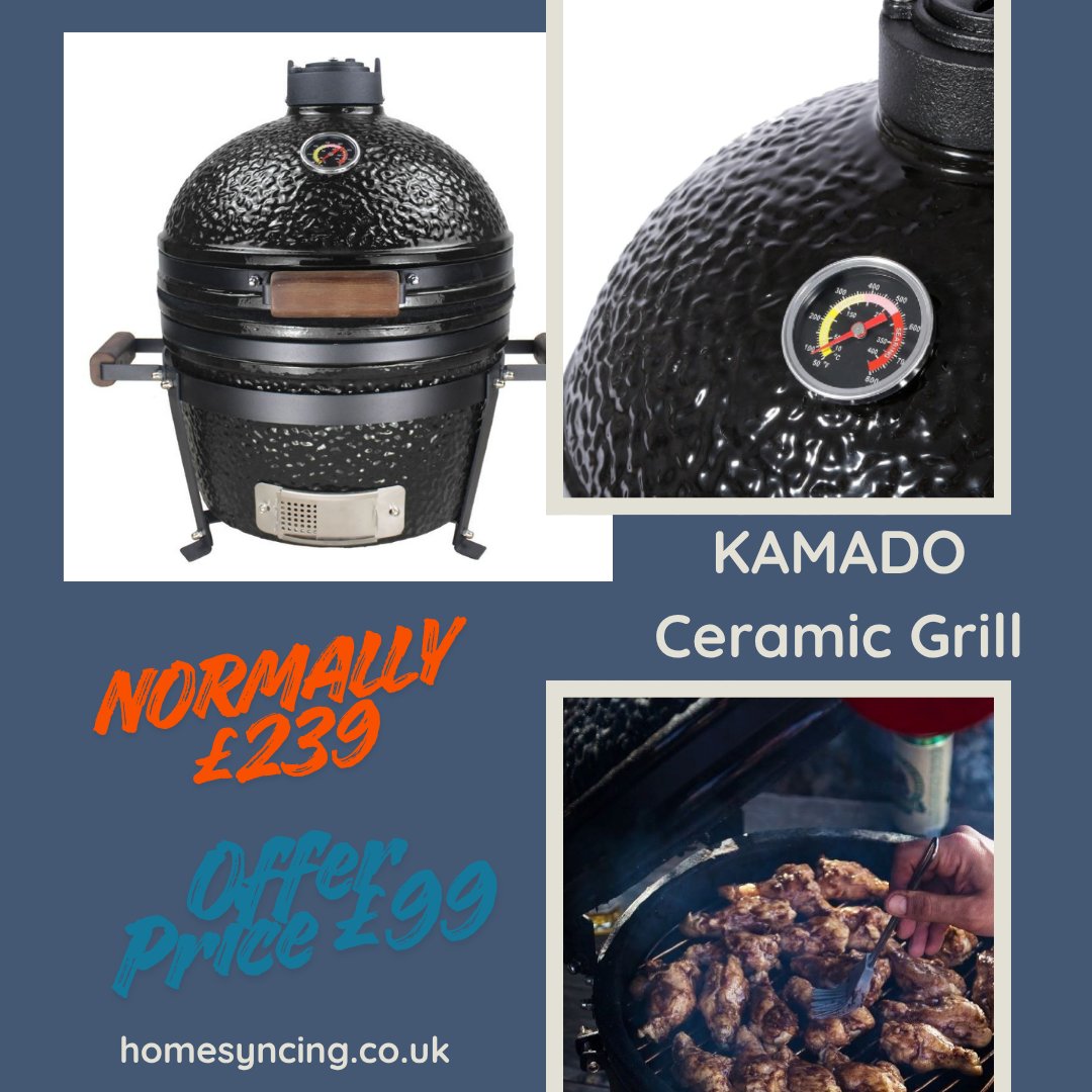 homesyncing's tweet photo. The 16" Kamado has rolled back in like a hero returning from a smoky legend.
Find it at https://t.co/8HMGAlPVnr
#KamadoGrill
#BackInStock
#BBQLife
#OutdoorCooking
#HotDealAlert
#GrillGoals
#LimitedStock
#KamadoCooking
#BBQEssentials
#UptheGardenCompany https://t.co/SqqPnFlXX7