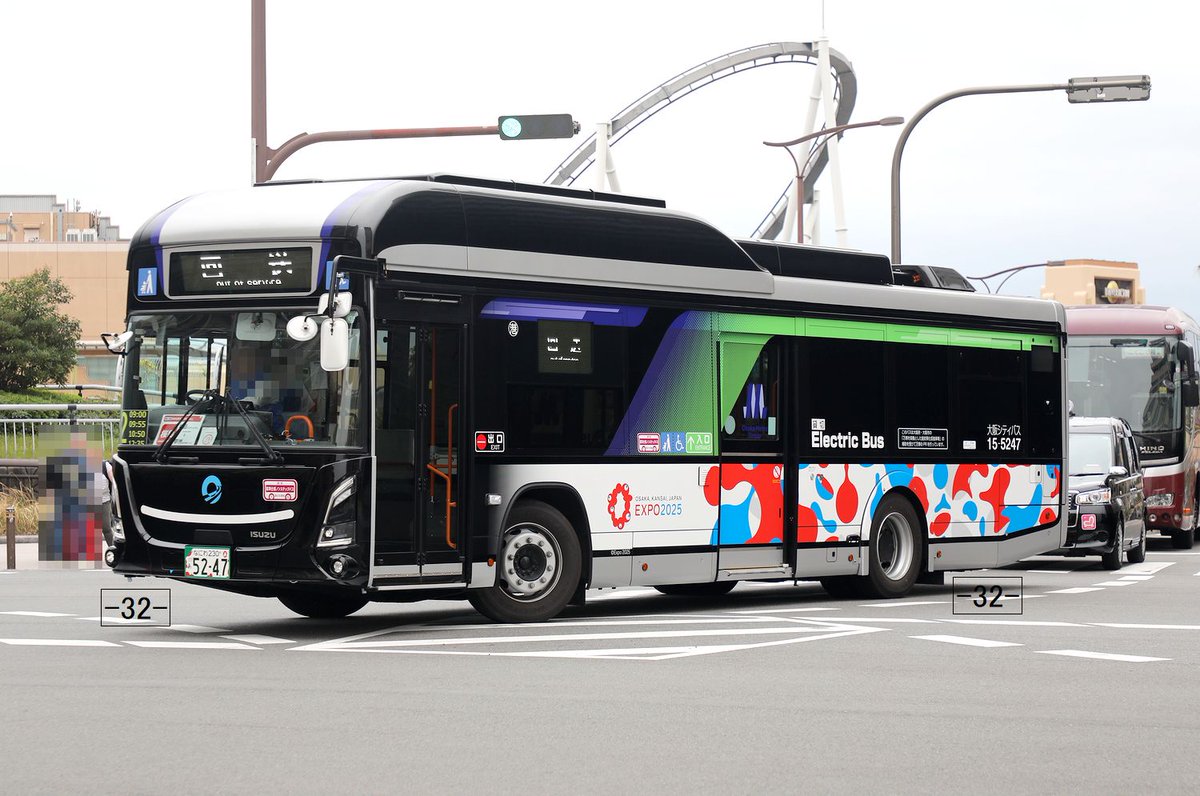 大阪シティバス Osaka City Bus なにわ230あ5247 ZAC-LV828L1 港15