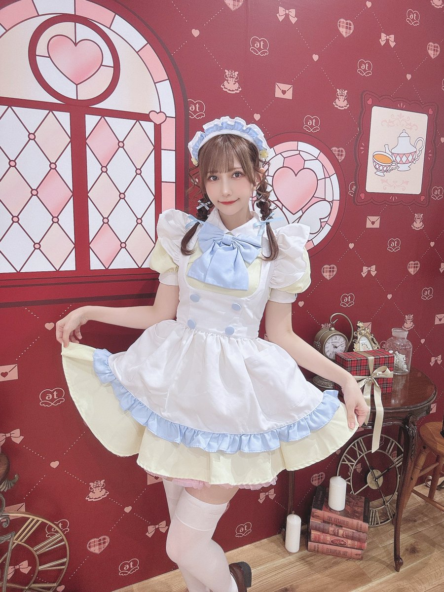 ハートをきゅんきゅんにしちゃうのです!

 #あっと公式メイド服着用体験