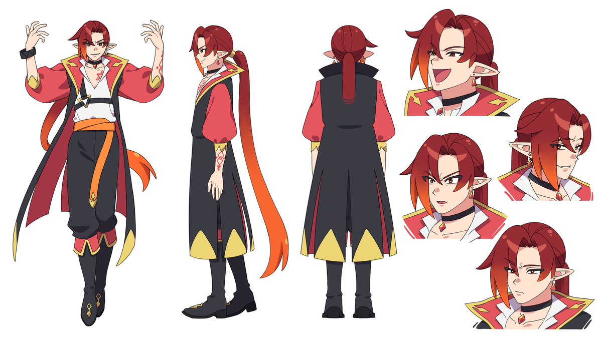 MagixluxStudios's tweet image. Ren Transformation 
(Antagonist)
Voice by @BelRusapeVO 
#characterdesign #characterart #characterdevelopment #indie_anime #indieanimation #AnimeArt #Webtoon #webseries #comic #manga #illustration #drawing #anime #LINEレンジャー #マンガ 
Here is his Bio!

Ren’s tale is one that…