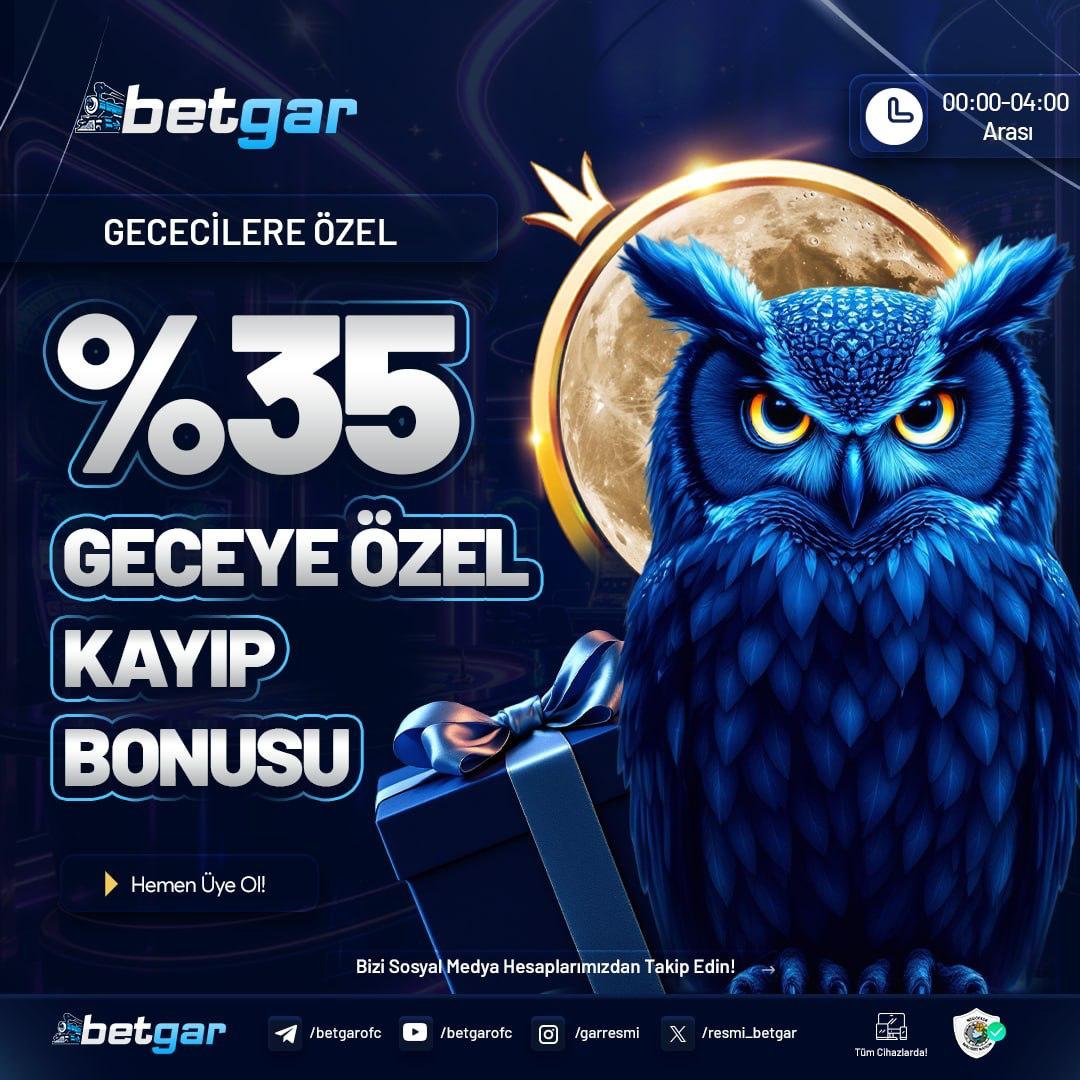 🦜 GECECİLERE ÖZEL %35 KAYIP BONUSU!

🌙 Geceler Erken Bitmesin Diyorsan Bu Bonus Sana Göre!

🔥 Tüm Yöntemlerde Her Gece 00:00 - 04:00 Arasında,
⭐️ Yaptığınız Minimum 500₺ Yatırım Kaybına,
🎁 %35 Çevrimsiz Kayıp Bonusu!

Giriş: heylink.me/betgarofc

#betgar  #denemebonusu