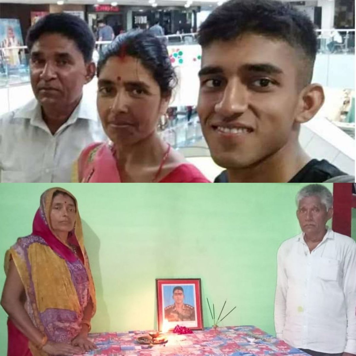 37VManhas's tweet image. Sh Ravindra Yadav &amp;amp; Smt Geeta Devi today completed five years sans their only son

CAPTAIN ASHUTOSH KUMAR
Shaurya Chakra
18 MADRAS #IndianArmy

who immortalized fighting terrorists at Kupwara in Jammu &amp;amp; Kashmir in 2020.
#FreedomisnotFree a few pay #CostofWar.