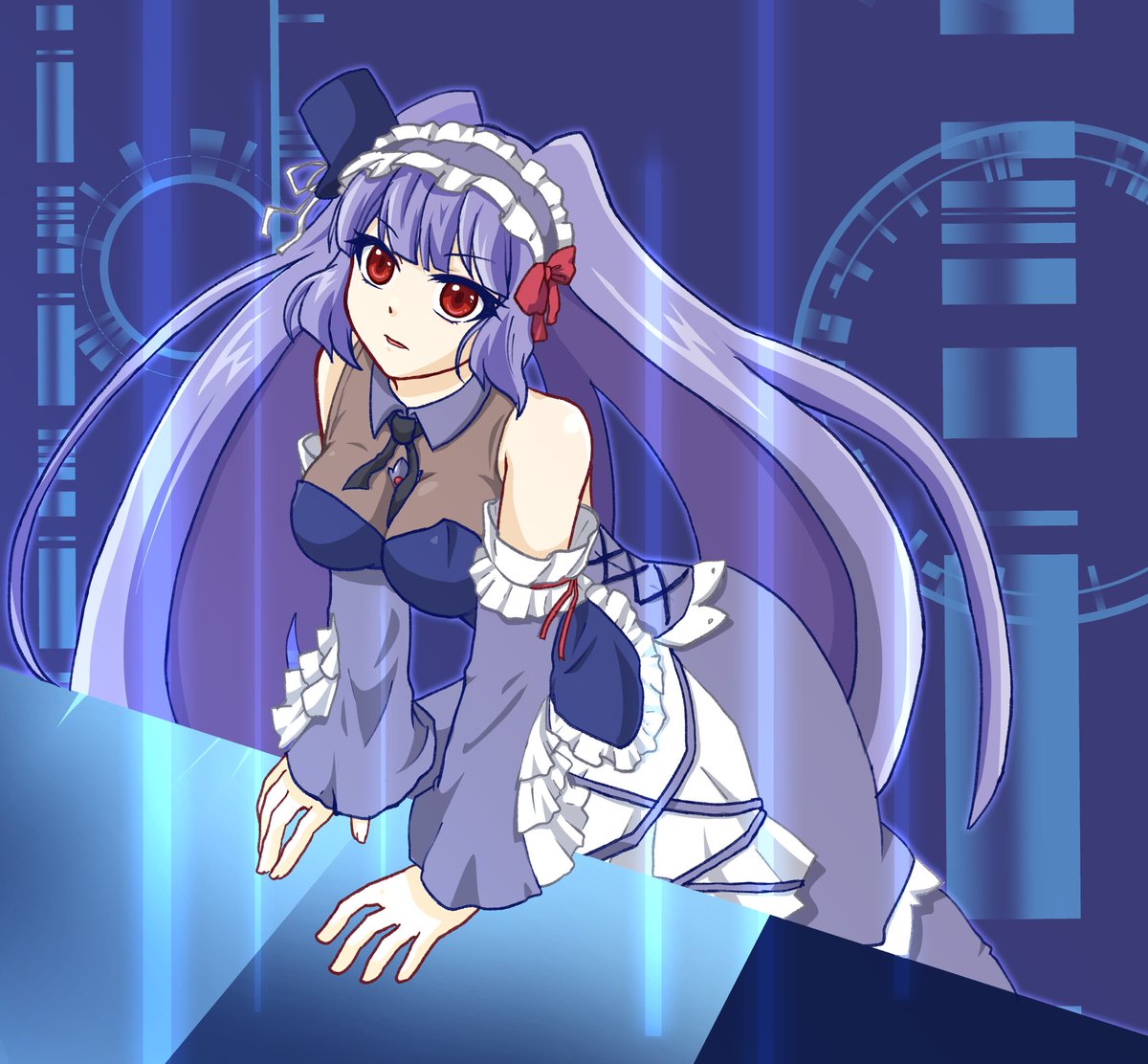 totsukisetsu's tweet image. カオスコードのセリアちゃん描きました。

カオコNEXT東海でも稼働してください！！！！（切実）