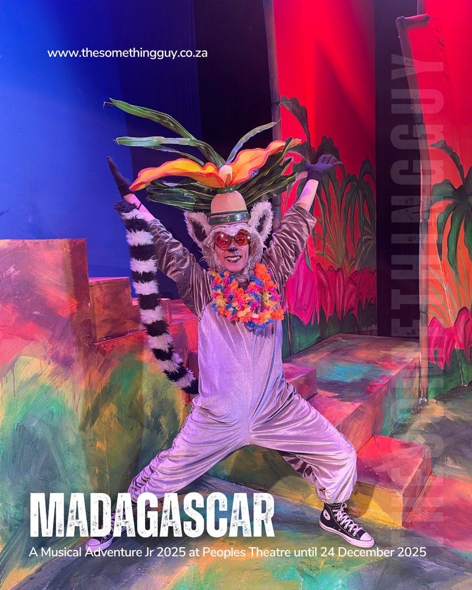 Madagascar is back at Peoples Theatre (Right next to Joburg Theatre)!! Make sure to take the kids.