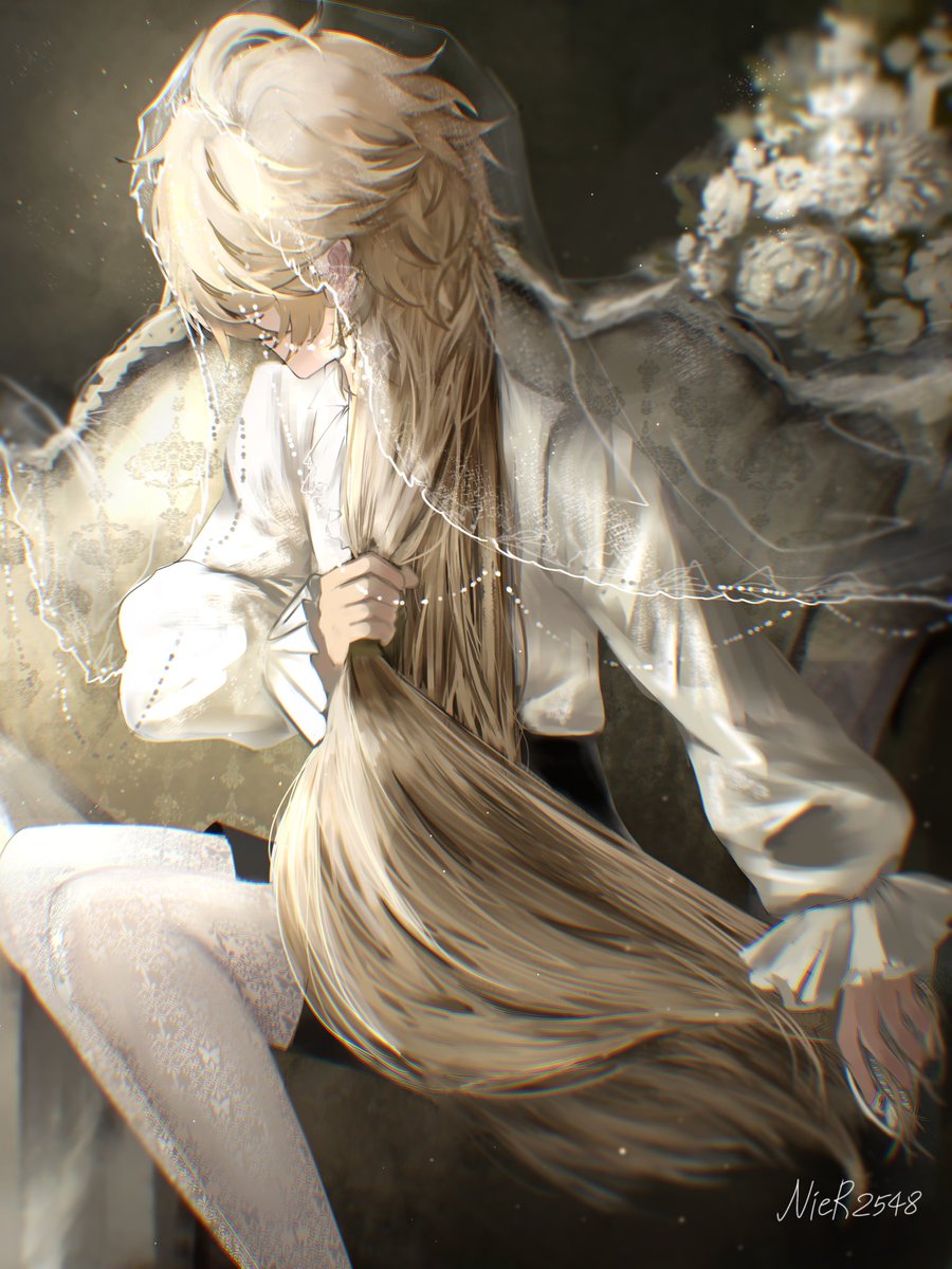 NieR2548's tweet image. #aether #空 #GenshinImpact