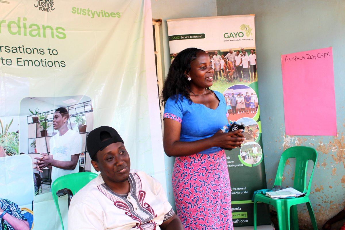 GayoUganda's tweet photo. Today’s #ZenCafé is underway — a mindful gathering where stories, calm, and community meet.
Led by #ZenGuardians, participants are exploring resilience, healing, and care in the face of climate challenges.
#TEAPAfrica #ClimateWellbeing https://t.co/KLTjFiRjeU