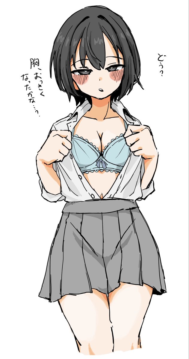 胸見せしてくれる子を急に描きたくなったん
です…♨︎