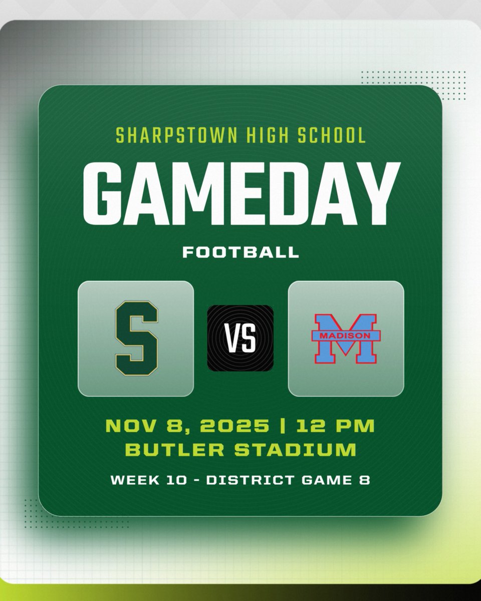 SHSapollos's tweet photo. GAMEDAY...SENIORS put on the GREEN &amp; GOLD one last time today at noon at Butler Stadium...see you in the stands! https://t.co/1ALGgaoJpf
