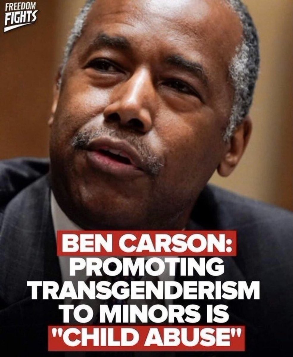 <a href="/AVGirl4Life/">American Values 🇺🇸</a> I agree with Dr. Ben Carson.