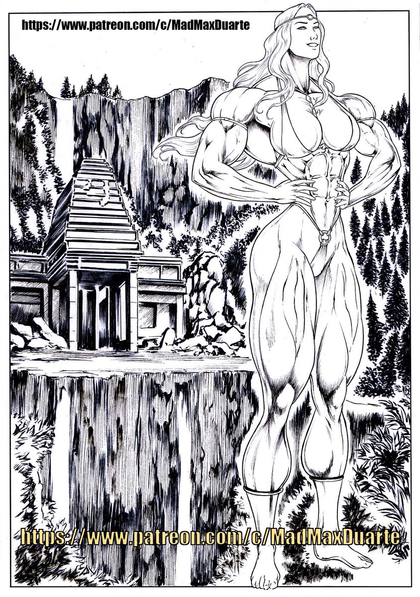Sansha - The Adventures of the Jungle Guardian.
Follow the challenges of my character JungleGirl on my Patreon.
patreon.com/c/MadMaxDuarte
 *  
 *  
 *  
 #musclewomen #junglegirl #muscle #womanbodybuilder #patreon #commissionsopen