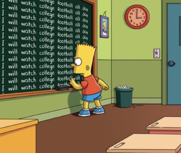 CFBAlerts_'s tweet image. My plans today: