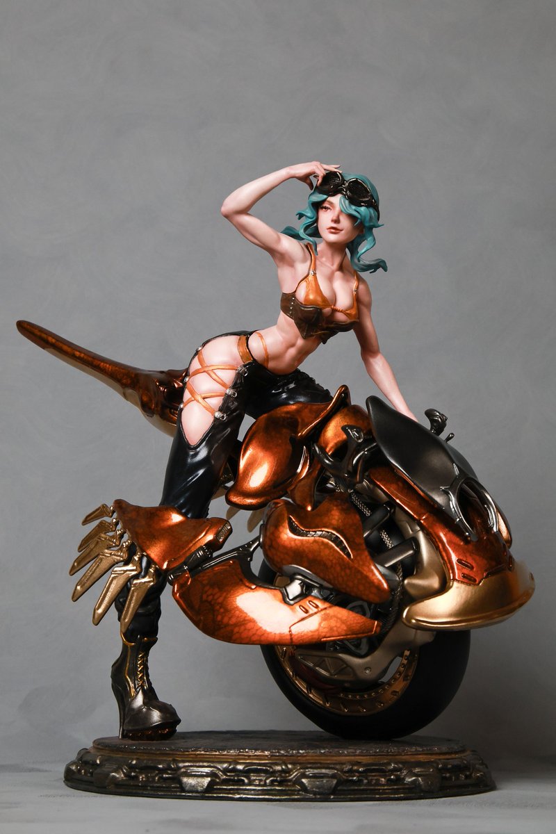 gothi_i's tweet image. “Topaz the Tidewalker” 
My original work is open for pre-order (~Nov 30)!
1/8 scale, H:240 mm 
 Booth:lepstudio.booth.pm/items/7618210

Sculpted and produced entirely by myself.
Please check it out and share if you like the piece!

#garagekit #scifiart #mechdesign #sculpture