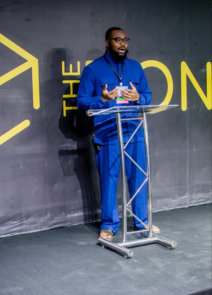 From a “joke” to a movement! 
 Our Keynote Speaker, Kelechi, Engineering Tech Lead at Fairmoney MFB, took us through “The Power of a Joke; How a Micro-framework Became a Catalyst for African Innovation.”