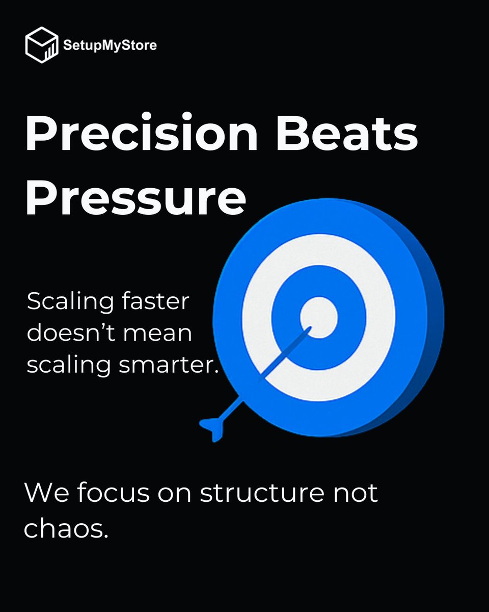 CEO_SMS_Waleed's tweet image. Speed means nothing without strategy.
We don’t chase growth — we engineer it.
Because scaling isn’t about doing more — it’s about doing what matters, better.

#SetupMyStore #SmartScaling #EcommerceOptimization #ConversionDesign #EcommerceGrowth #SystemsThatSell #ShopifyExperts
