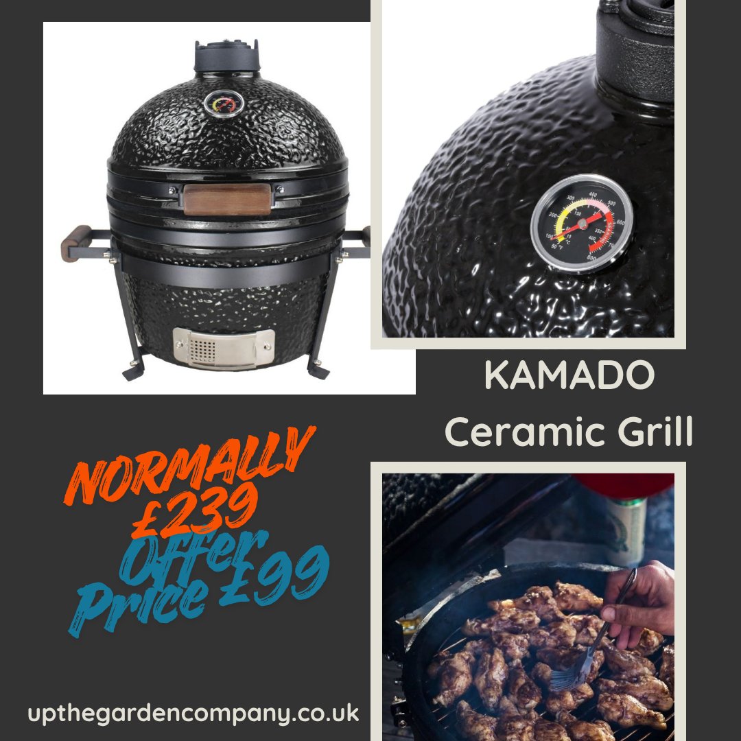 UpTheGardenCo's tweet photo. The 16" Kamado has rolled back in like a hero returning from a smoky legend. https://t.co/8UEgWynAj2โฆ#KamadoGrill #BackInStock #BBQLife #OutdoorCooking #HotDealAlert #GrillGoals #LimitedStock #KamadoCooking #BBQEssentials #UptheGardenCompany https://t.co/5eti8t977U