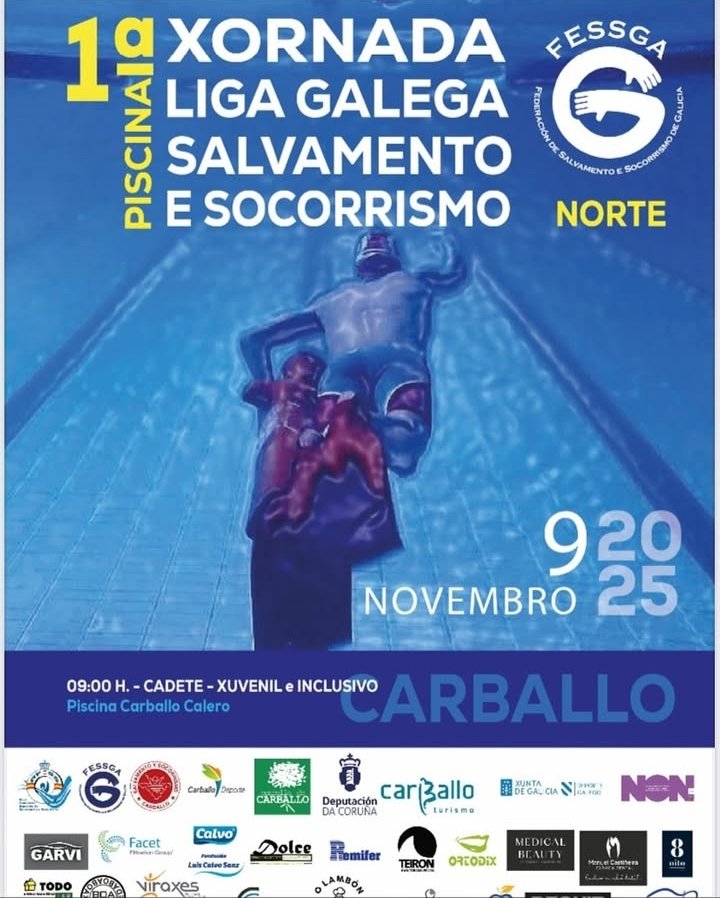 I XORNADA DE LIGA

Hoxe damos comezo á Liga Galega de piscina. En Ourense os absolutos pelexarán na 1ª división, así como os nosos deportistas de adaptada, mentres que os infantís competirán en Arteixo.
Mañá será o turno de cadetes e xuvenís en Carballo.

Sorte! 
#FORZASYSCA