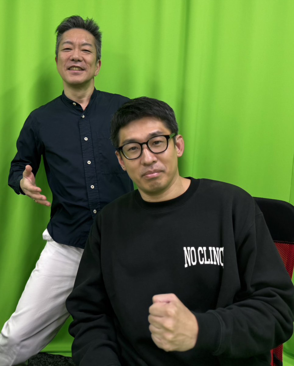 今日は市川さんと一緒にONE Fight Nightsの解説でした。市川さんとは15年くらい一緒に仕事させてもらってます。そんな市川さんは明日14時から阿佐ヶ谷MoguMoguにて「俺と奴」結成20周年記念初ライヴ！いつもと違う舞台でかましてくれます！