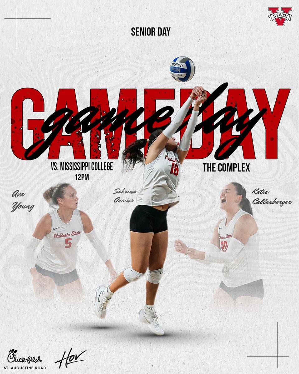 𝙂𝙚𝙩 🆙 𝙄𝙩’𝙨 𝙎𝙚𝙣𝙞𝙤𝙧 𝘿𝙖𝙮 𝙖𝙩 𝙏𝙝𝙚 𝘾𝙤𝙢𝙥𝙡𝙚𝙭🏐

𝘷𝘴 𝘔𝘪𝘴𝘴𝘪𝘴𝘴𝘪𝘱𝘱𝘪 𝘊𝘰𝘭𝘭𝘦𝘨𝘦
𝘛𝘩𝘦 𝘊𝘰𝘮𝘱𝘭𝘦𝘹 | 12 𝘗𝘔

#GOBLAZERS🔥 | #FearTheFlame