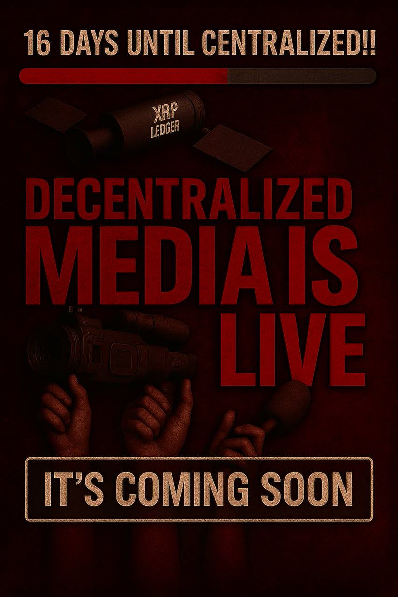 crypto_queen_x's tweet image. 🔥🚨THE MEDIA REVOLUTION ON THE XRP LEDGER IS ALREADY UNDERWAY!!!🚨🔥

THE LARGEST DECENTRALIZED MEDIA PLATFORM BUILT ON XRPL IS ABOUT TO MAKE ITS CENTRALIZED EXCHANGE DEBUT ON NOVEMBER 14!!!

ALL OF THIS IS POWERED BY BXE TOKEN. THIS IS THE HEART OF THE SHIFT.

IF YOU’RE NOT…