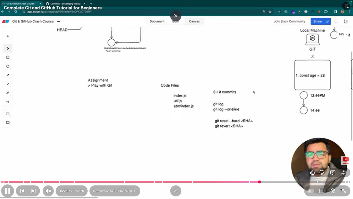 _devxsandeep's tweet image. Day 36 &amp;amp; 37 – Web Dev Journey 
Spent the last two days diving deep into Git &amp;amp; GitHub 
Understood:
• Version control fundamentals
• Branching, merging &amp;amp; commits
• Pull requests &amp;amp; collaboration
• Pushing projects to GitHub easily 
Big thanks to @piyushgarg_dev 
#Git #GitHub
