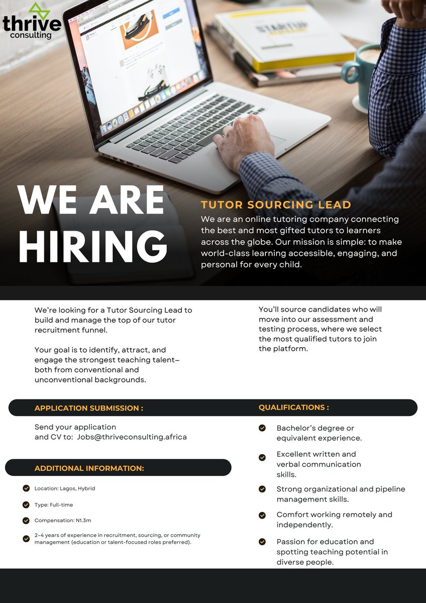 Thrive Consulting Africa tweet media