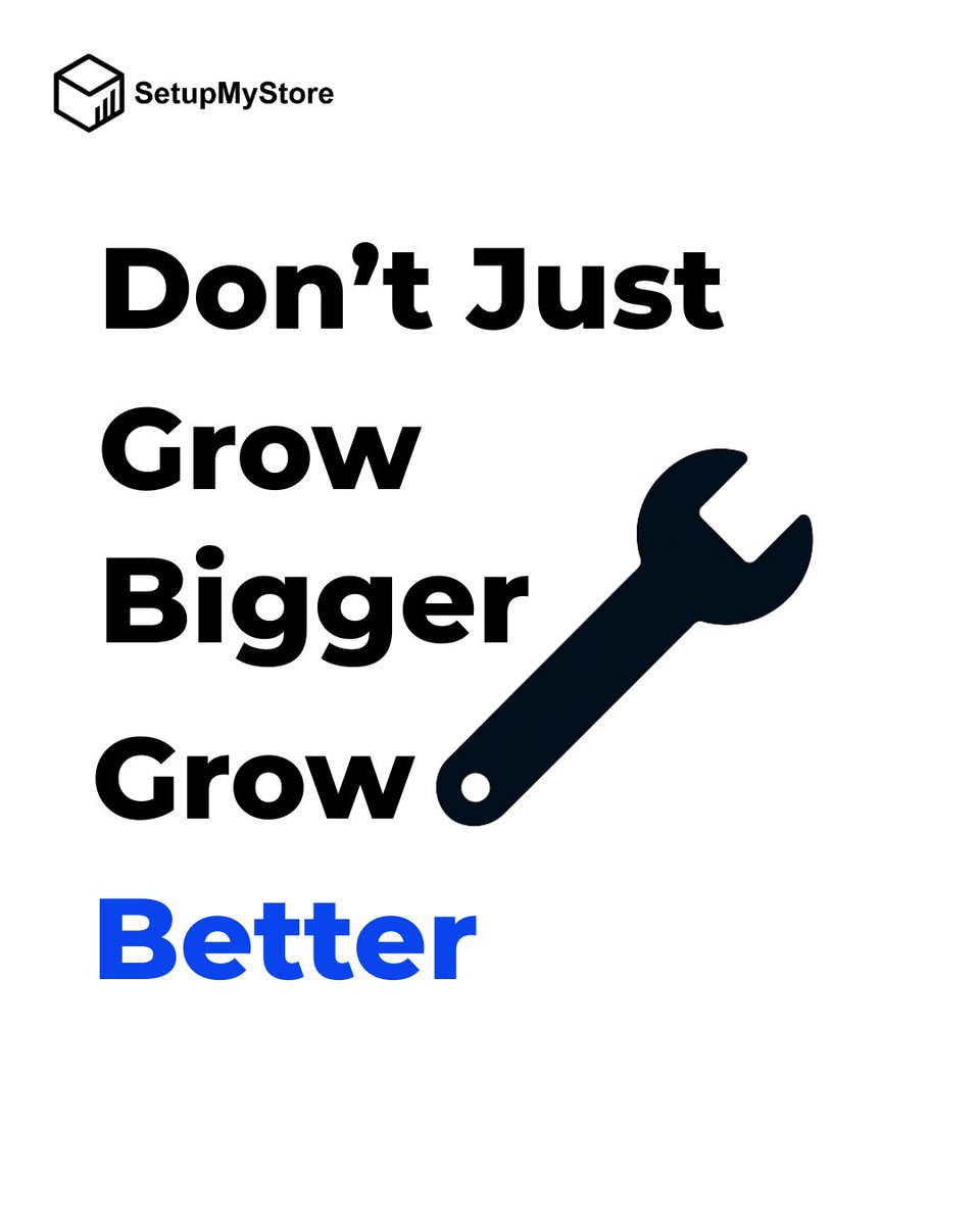 CEO_SMS_Waleed's tweet image. Scaling without fixing your system is like pouring water into a leaky bucket. 💧
We don’t just help you grow — we make sure your growth is sustainable.
We audit, fix, and optimize every moving part before you scale.
#SetupMyStore #EcommerceOptimization #ScaleSmart