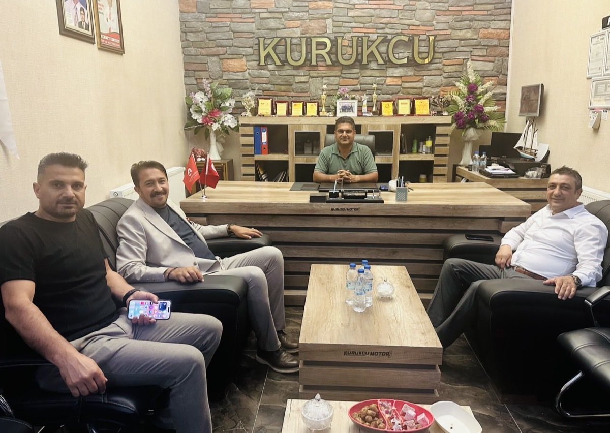 Kıymetli Akrabalarım ve Dostlarım  Sn. İzzet Çoban, Sn. Ali Uçar, Sn. Mahmut Öztekin ve Sn Mesut Kartal  bizleri işyerimizde ziyaret ettiler. Bu nazik ziyaretlerinden dolayı kendilerine teşekkür ederiz.